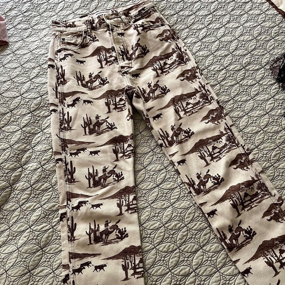 Sonora High Rise Straight Jeans